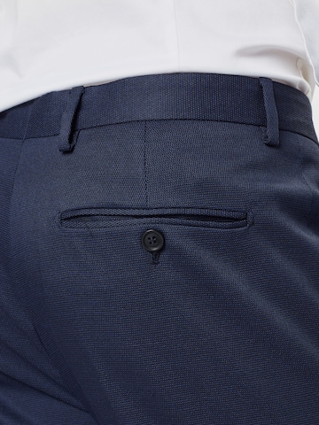 SELECTED HOMME - Slimfit Pantalón de pinzas 'ACECHACO' en azul