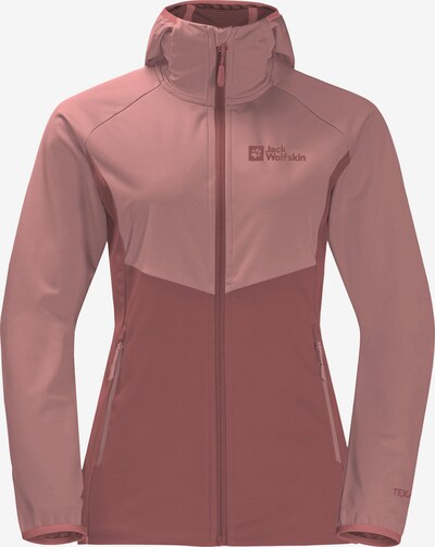 Giacca per outdoor JACK WOLFSKIN di colore rosa antico / rosa scuro, Visualizzazione prodotti