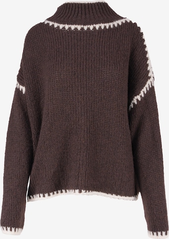 Pull-over 'JOLIE' Seasons of April en marron : devant