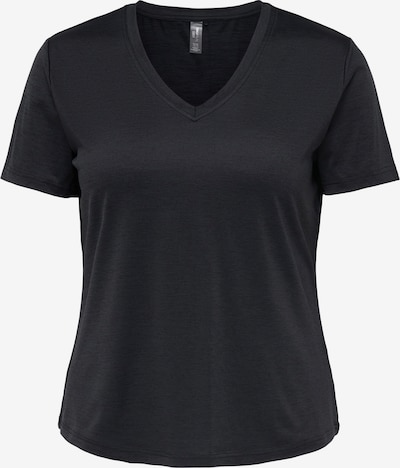 Only Play Curvy Toiminnallinen paita 'ONPCORE' värissä musta, Tuotenäkymä