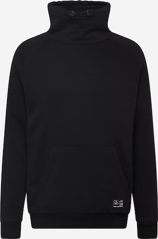 QS - Sweatshirt em preto: frente