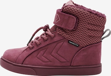 Hummel Snowboots 'Splash' in Lila: Vorderseite