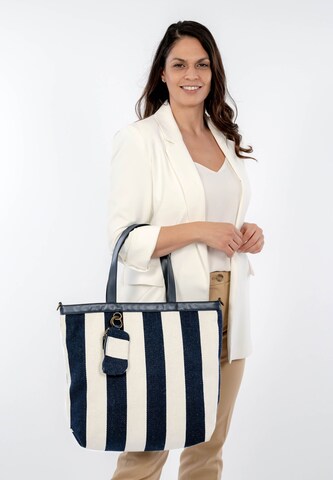 Tamaris Shopper 'Lou' in Blau
