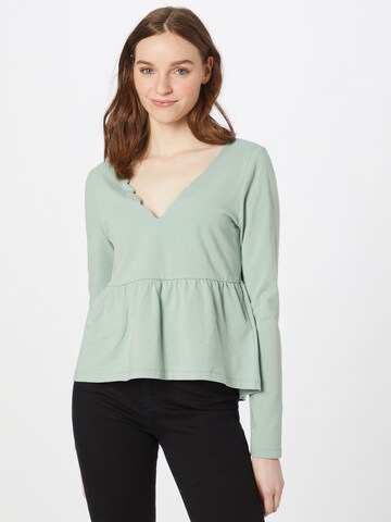 ABOUT YOU - Camisa 'Francesca' em verde: frente