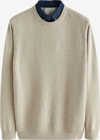 Next - Pullover em bege: frente