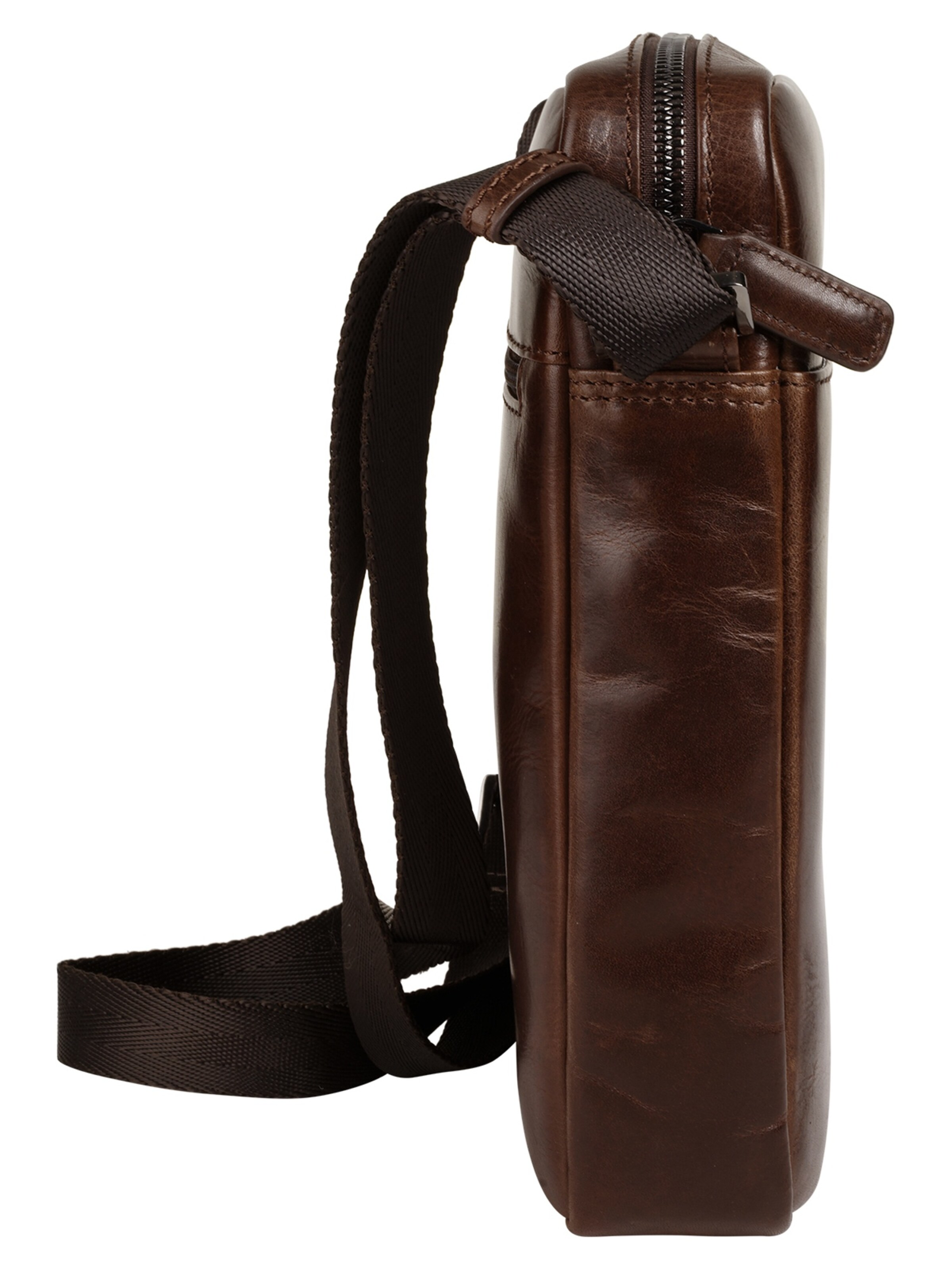 bugatti Crossbody Bag 'ROMANO' in Brown