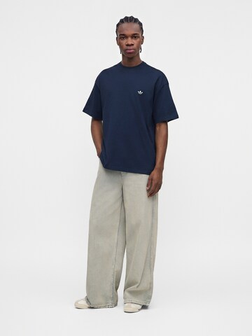 ADIDAS ORIGINALS - Camisa 'Trefoil Essentials' em azul