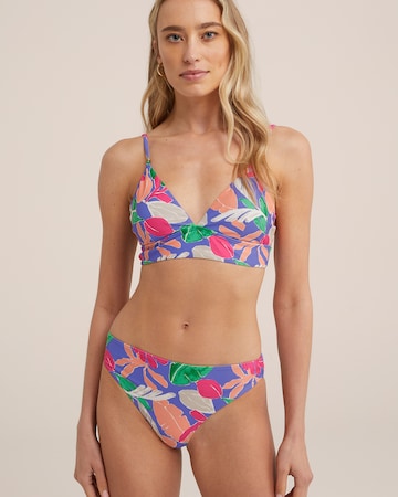 WE Fashion - Triángulo Top de bikini en Mezcla de colores