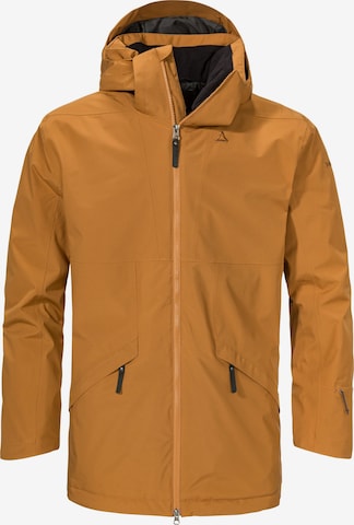 Schöffel Parka in Braun: Vorderseite
