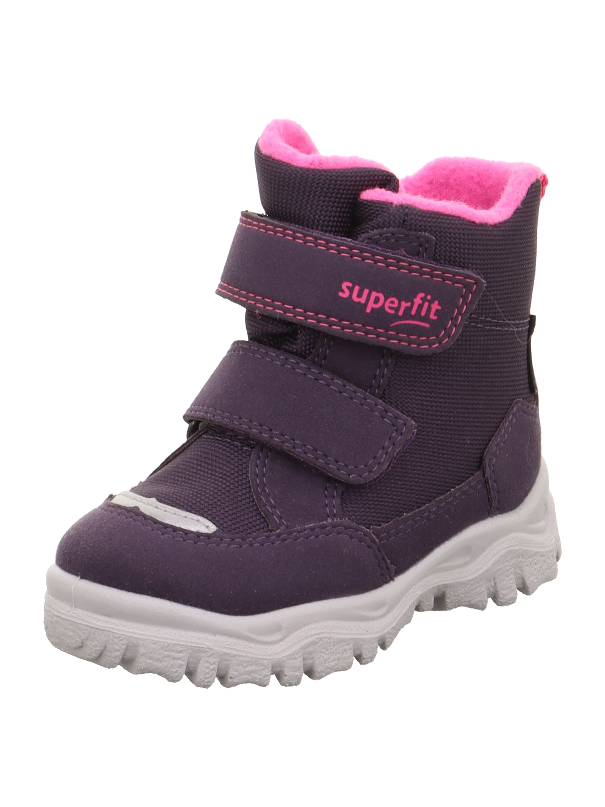 SUPERFIT Snow Boots 'Husky1' in Purple: front