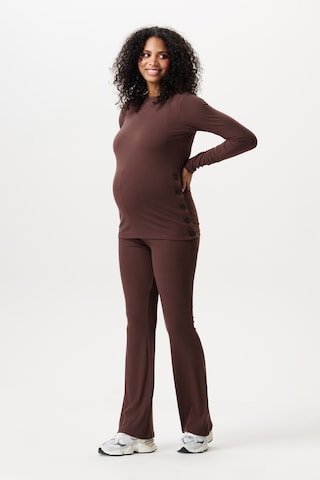 Regular Pantalon ' Flared ' Noppies en marron : devant