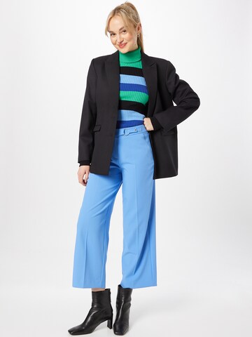 COMMA Regular Pleated Pants in Blue