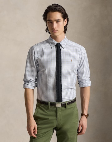 Polo Ralph Lauren Rovný strih Košeľa - Čierna: predná strana