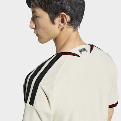 ADIDAS PERFORMANCE Tricot 'Manchester United 26/27 Authentic' in XXS-XS in de kleur Donkerrood / Zwart / Wolwit, Productweergave