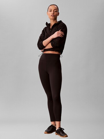 Skinny Pantalon fonctionnel Calvin Klein Sport en noir
