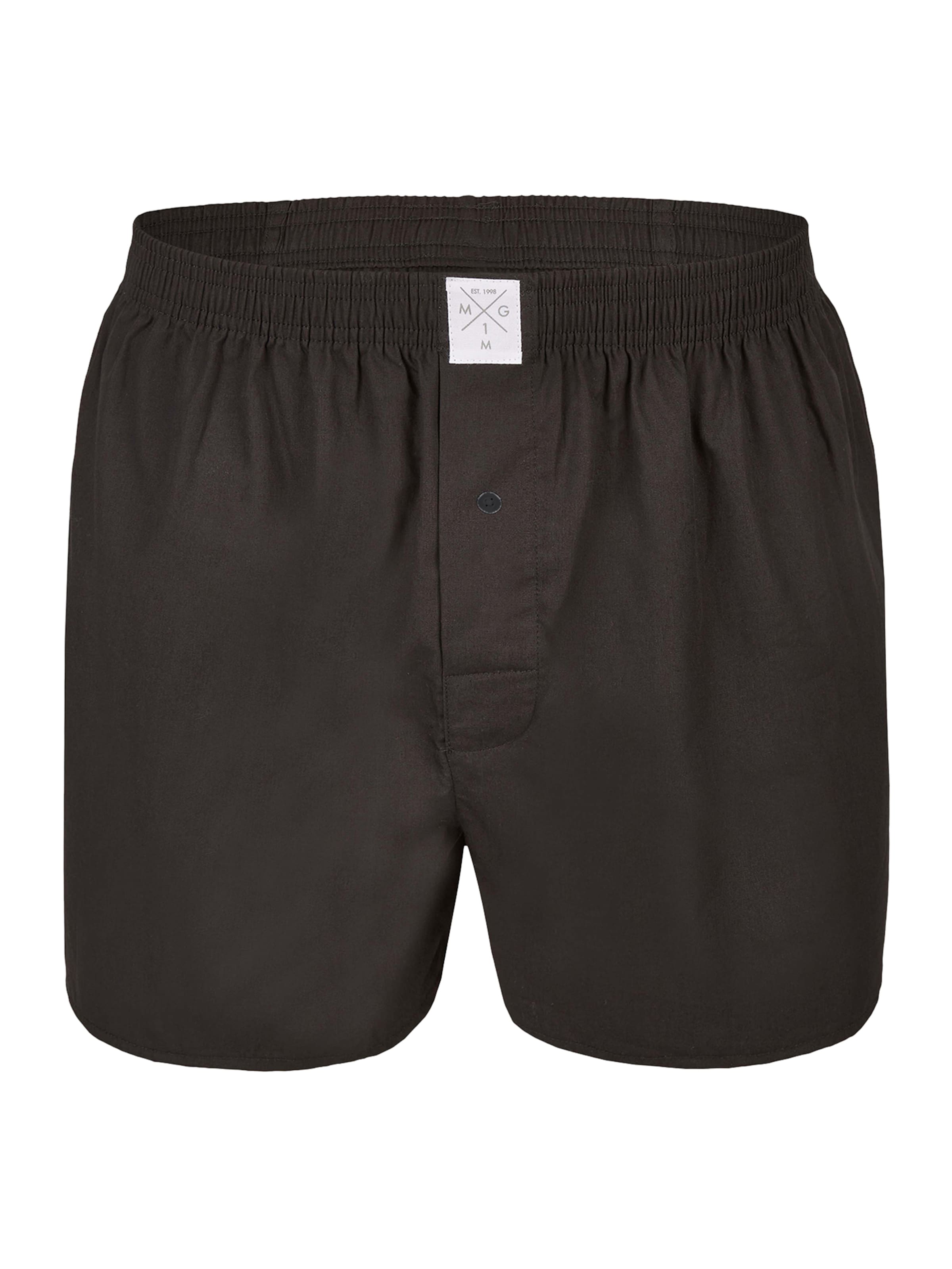 MG-1 Boxershorts 'Classics' in Zwart