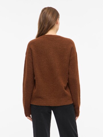 VILA Sweater 'VILuna' in Brown