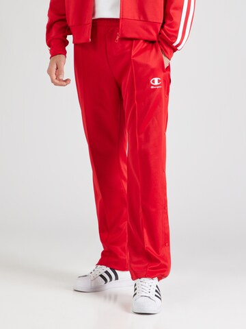 Champion Authentic Athletic Apparel regular Παντελόνι σε κόκκινο: μπροστά
