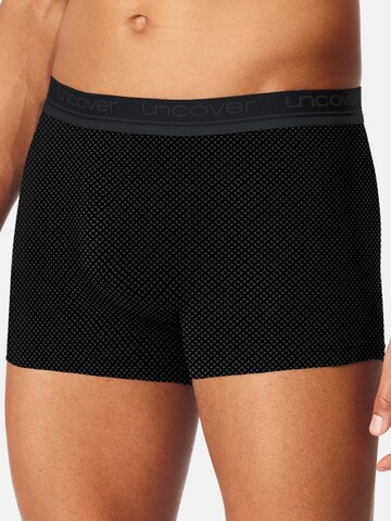 uncover by SCHIESSER Trunks 'Cotton' in Grau: Vorderseite