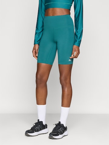 Skinny Pantaloni sportivi 'Motion' di UNDER ARMOUR in verde: frontale