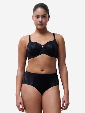 Chantelle Minimiser Bra 'Glaze' in Black