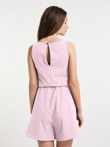 SOMWR Jumpsuit 'PROPAGATE' in Lila