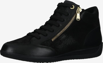 GEOX High-Top Sneakers 'Myria B' in Black: front