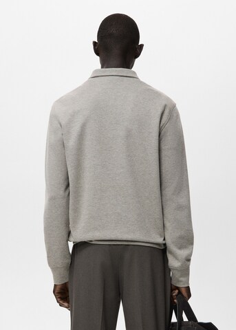 MANGO MAN Sweatshirt 'Portellp' in Grey