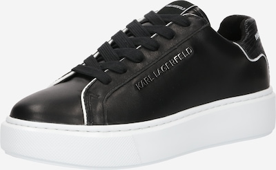 Karl Lagerfeld Baskets basses 'MAXI KUP' en noir / blanc, Vue avec produit