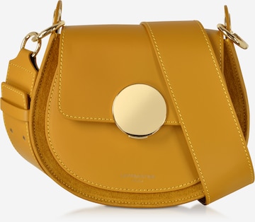 Borsa a mano 'Yucca' di LeParmentier in giallo: frontale