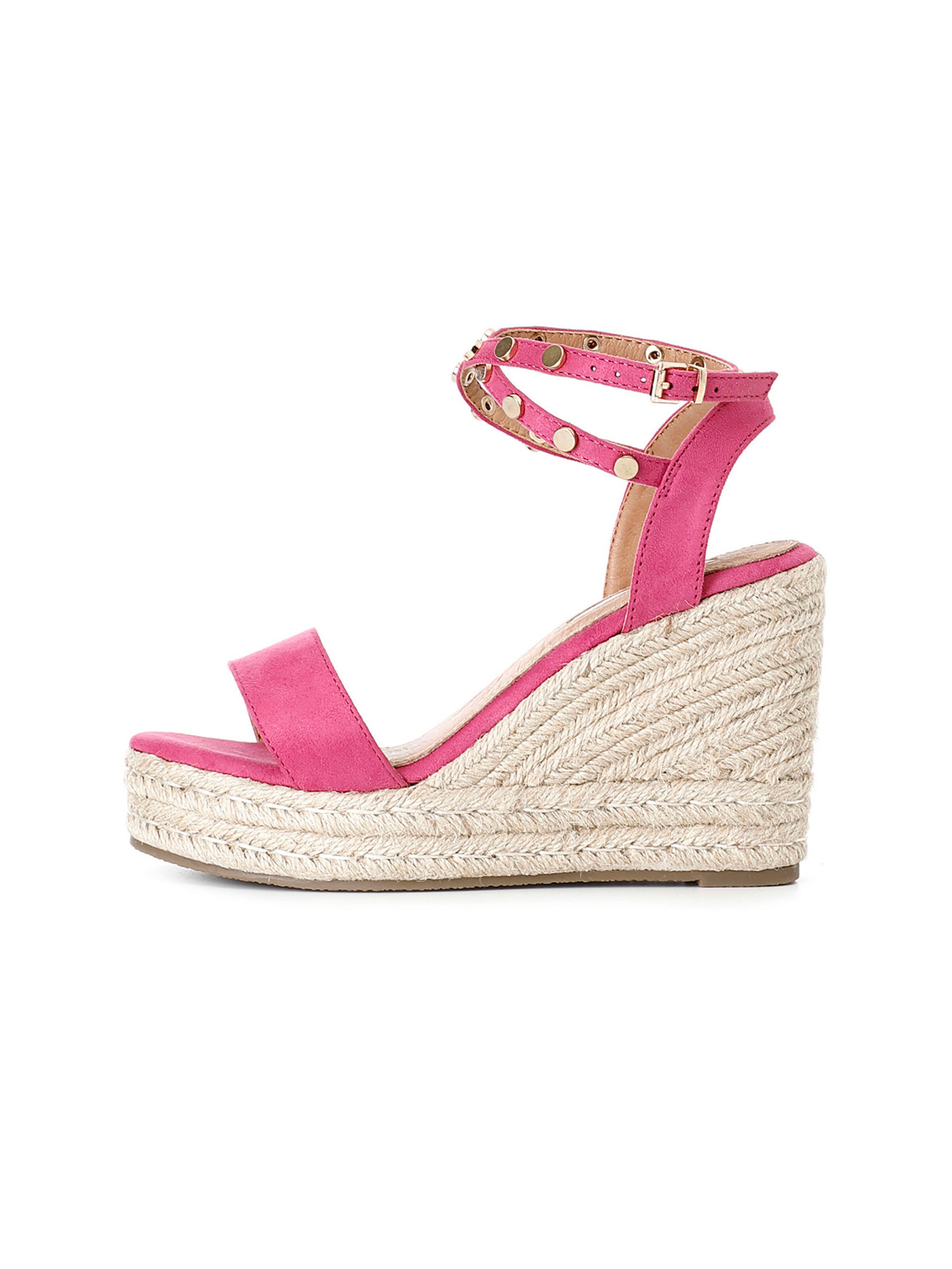 Sandalo di CAFè NOIR in rosa: frontale