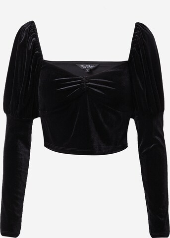 Miss Selfridge Blouse in Black: front