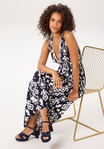 Aniston CASUAL Summer Dress in Blue