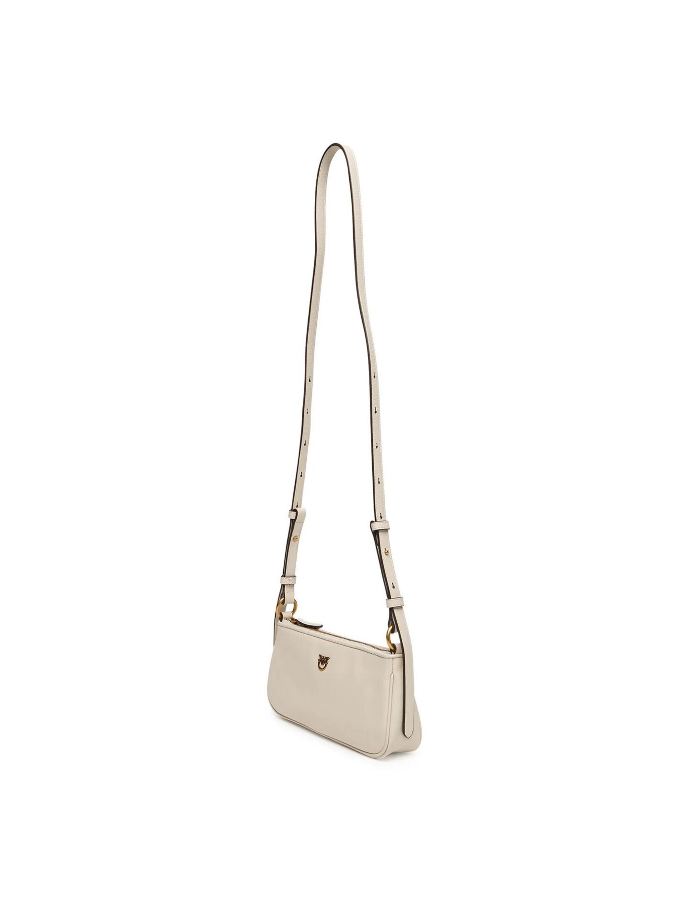 PINKO - Bolso de hombro 'Vitello Morbido' en beige