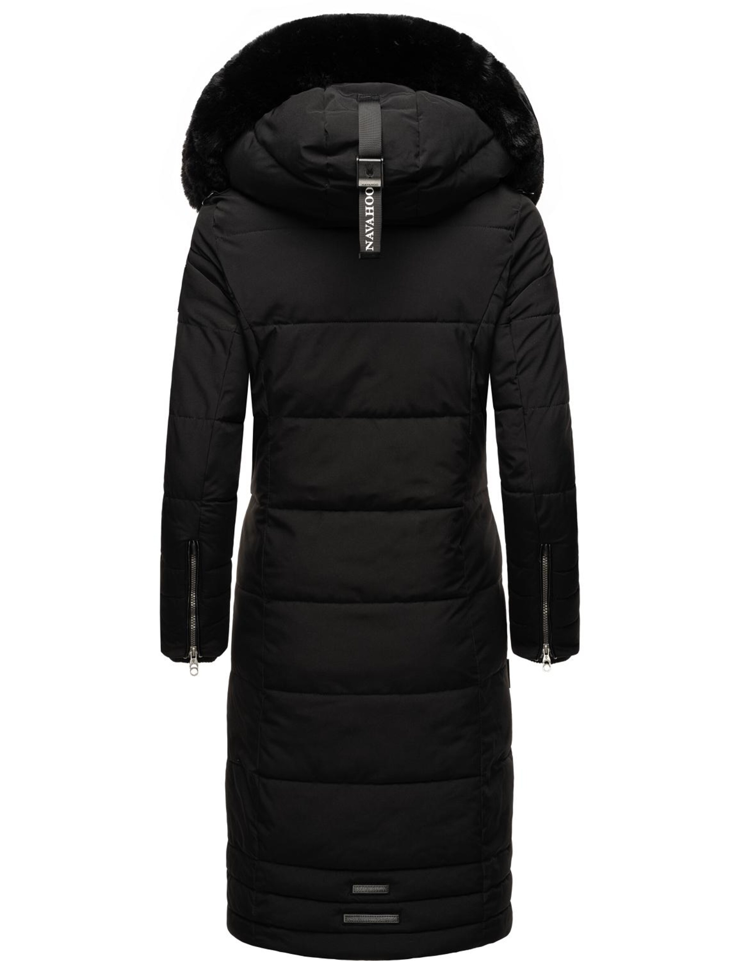 NAVAHOO Zimný kabát 'Fahmiyaa' - Čierna
