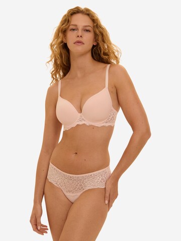 Simone Perele T-shirt Bra 'Caresse' in Pink