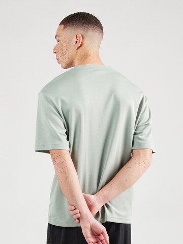 SELECTED HOMME Футболка 'SLHLOOSEOSCAR' в Зеленый