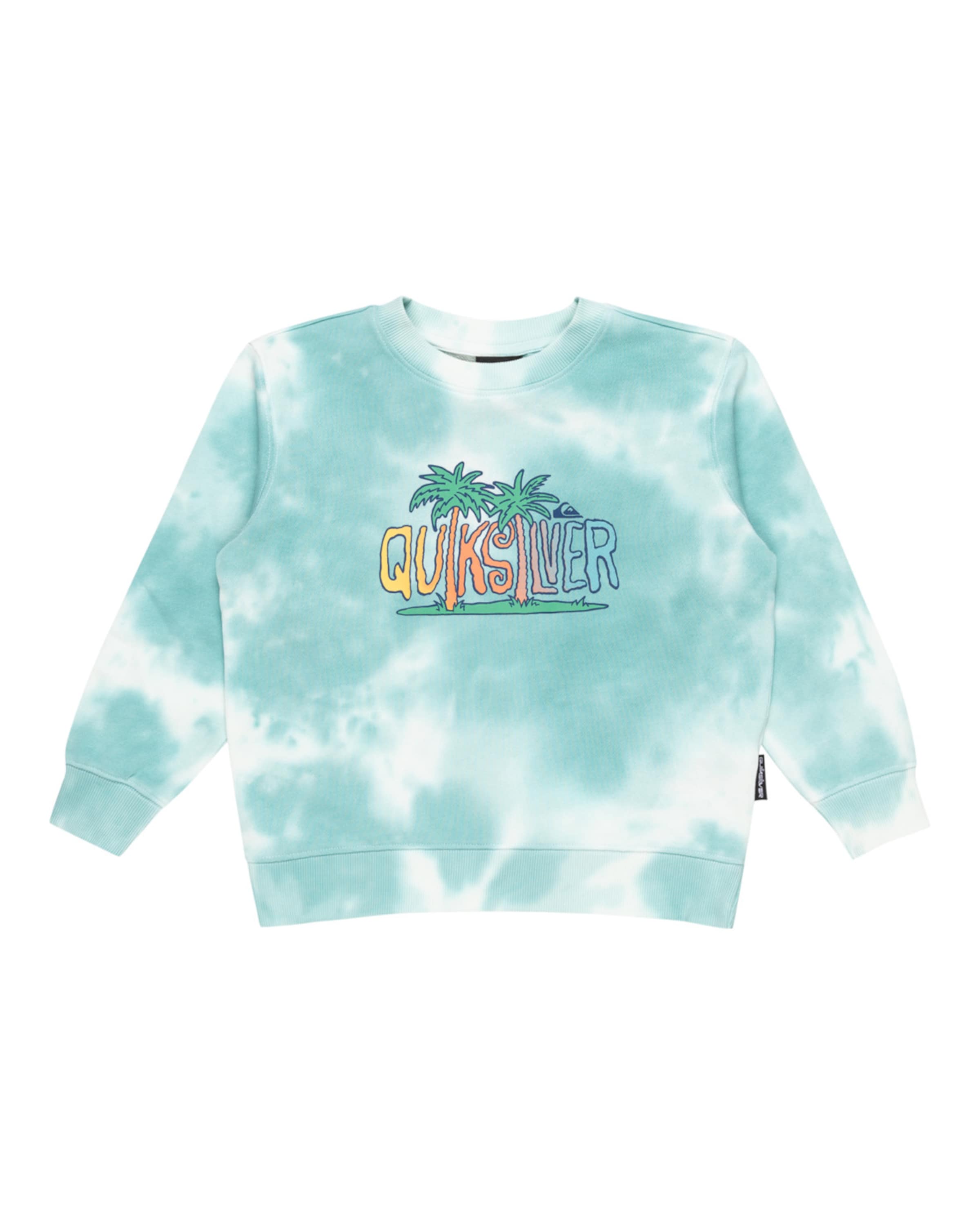 Sweat QUIKSILVER en bleu : devant