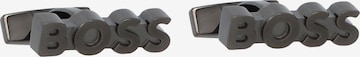 Gemelli da polso di BOSS in grigio: frontale