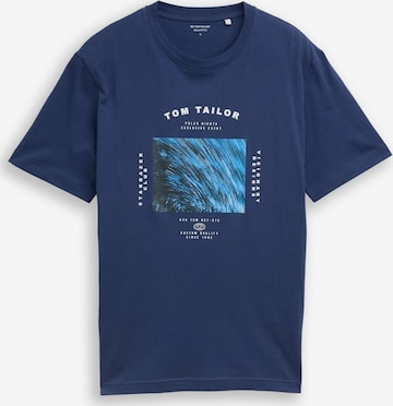 TOM TAILORMajica - plava boja: prednji dio