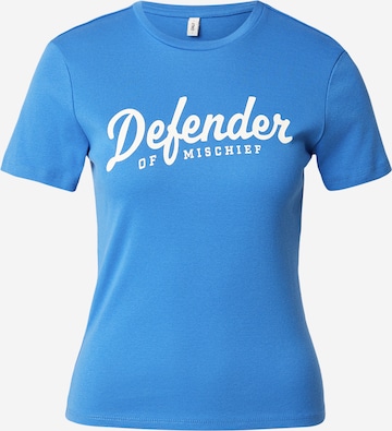 ONLY Μπλουζάκι σε μπλε: μπροστά