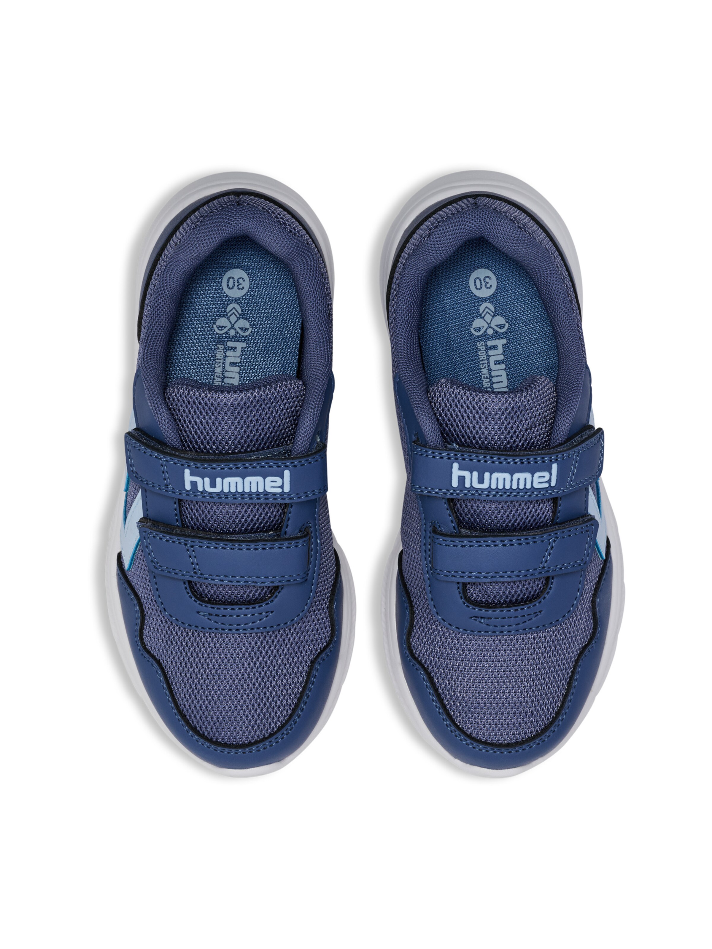 Hummel Sneakers in Blauw