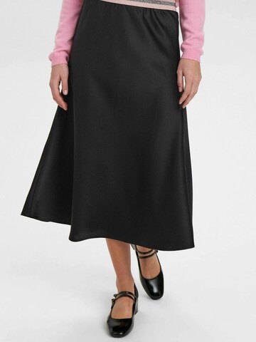 NÜMPH Rok ' ESME ' in Zwart: voorkant