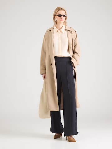 COMMA Wide leg Παντελόνι σε μπλε