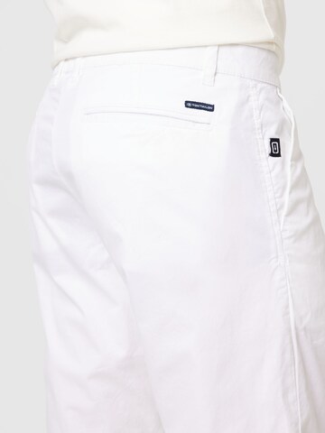 TOM TAILOR Regular Chino Pants in White