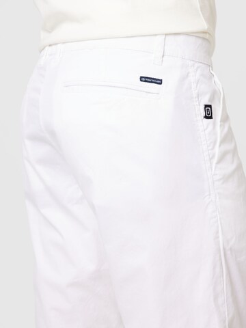 TOM TAILOR Regular Chino trousers in White