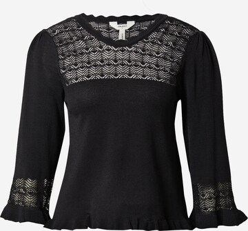 OBJECT Sweater 'CARMEN' in Black: front