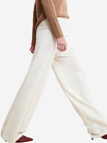 Il Lanificio Regular Broek in Wit