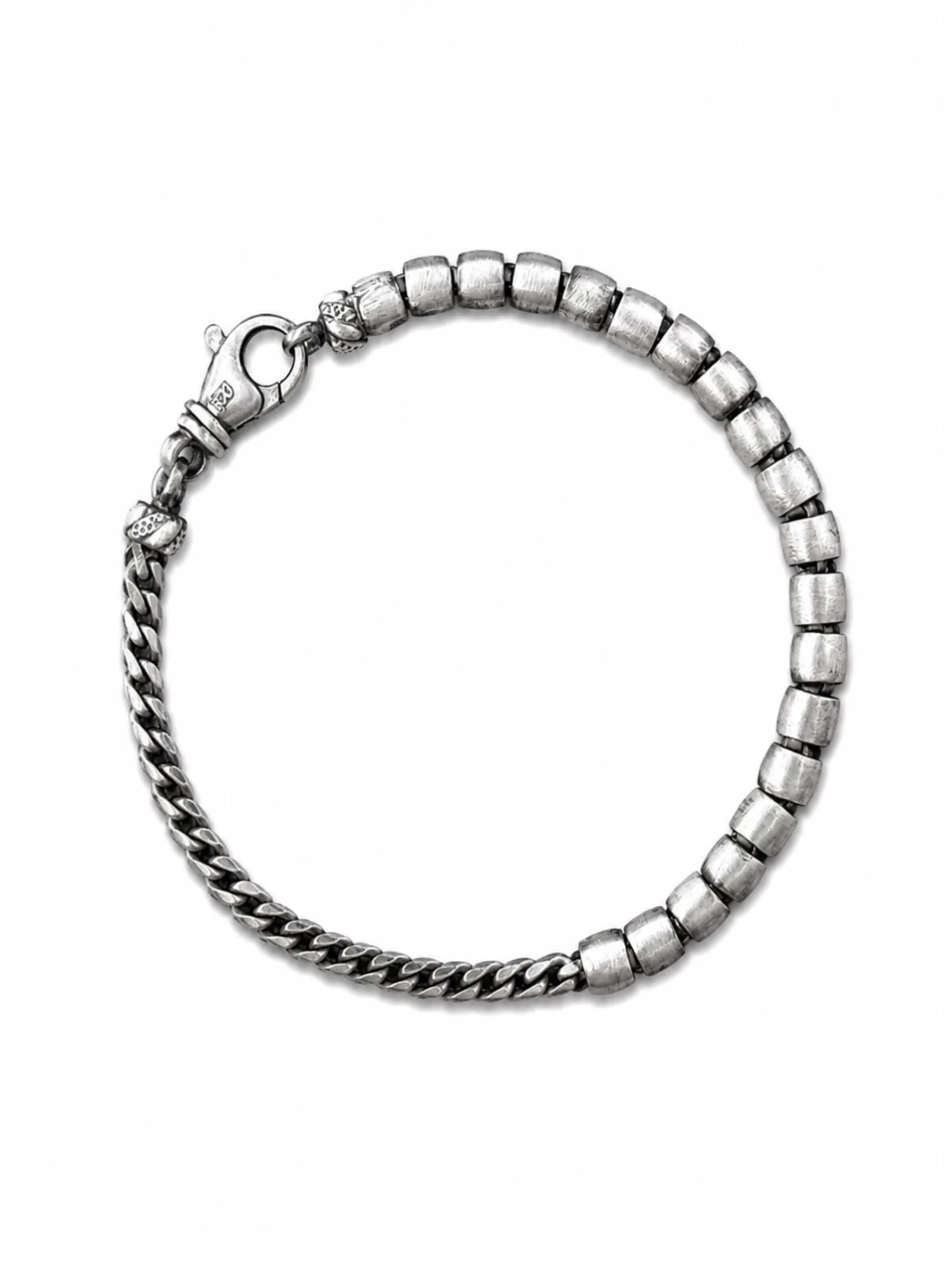 Braccialetto 'MUT' di REYTEL in argento: frontale
