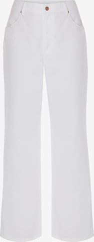 TATUUM Loosefit Farkut 'Riso 1' värissä valkoinen: etupuoli